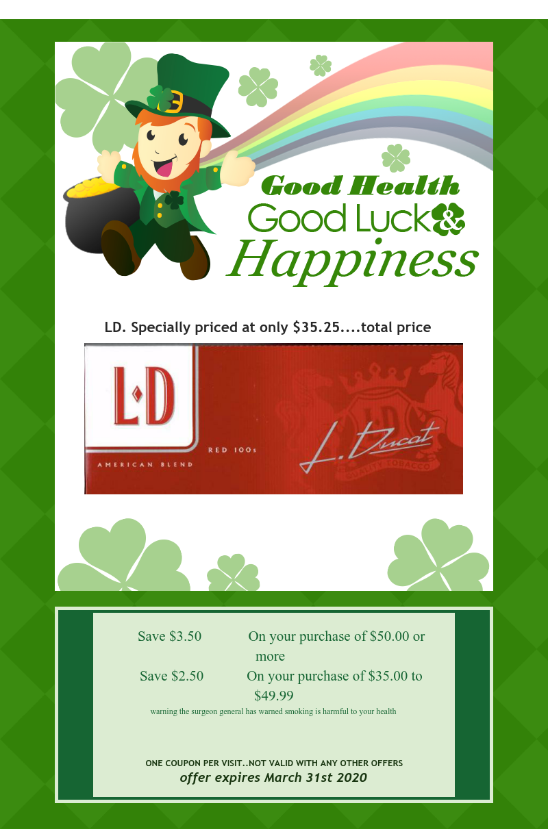 Coupons Tobacco Barn