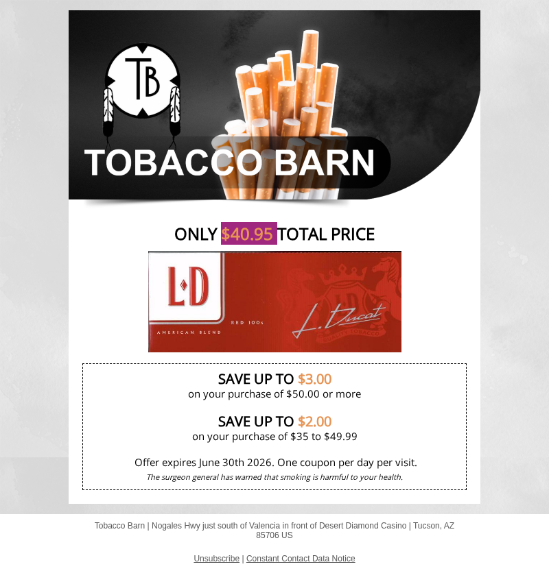 bnb tobacco coupon Coupons